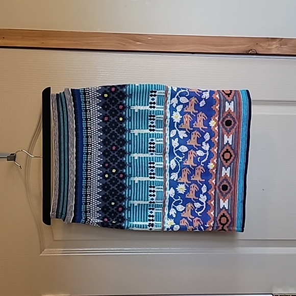 Anthropologie Dresses & Skirts - FREE w any purchase over $5! Anthropologie HWR Monogram Llama pencil skirt small